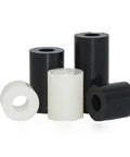 Bulk 400 Pcs M3 Black White ABS Nylon NonThreaded Round Spacers Kit Hollow Standoffs Washers Insulating Columns For DIY Jewelry Crafting And Electronics Assembly In A Box, black and white ABS nylon spacers