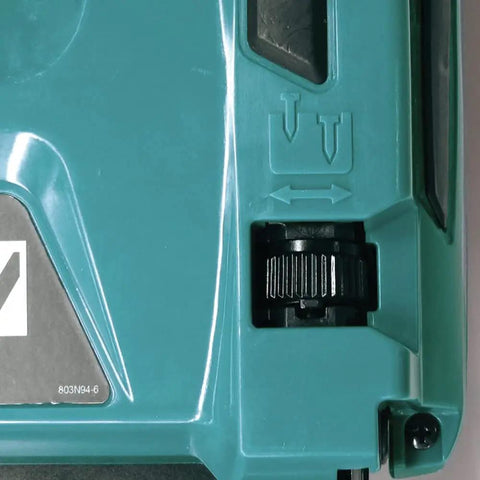 Tool-free depth adjustment dial on 18V LXT Cordless 2-Inch Brad Nailer With 110-Nail Magazine
