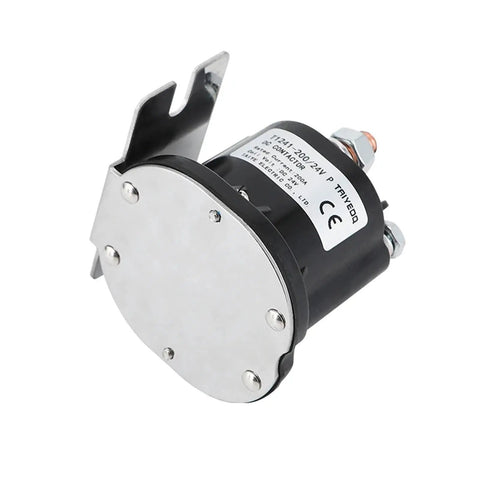 Heavy Duty 200A Electric Stacker Forklift Tail Switch Relay Oil Pump Start Contactor for 12V 24V 48V Systems.