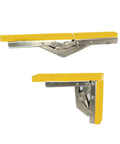 4 Pack 90 Degree Folding Door And Shelf Hinges With Concealed Bracket For Table Frames Heavy Duty Furniture Hinges Soft Close