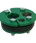 4 Inch Cast Iron Well Seal Cap With Split Top Plate And 1 Inch Drop Pipe for 4 Inch Well Casing Easy Install Workhorse Component