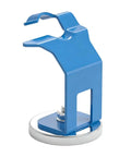 Sturdy Magnetic Mig Welding Torch Holder With Magnet Base For Hands Free Workpiece Alignment And Secure Tool Parking To Boost Efficiency During Extended Metal Fabrication Jobs, blue metal design.