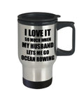 14 Oz Stainless Steel Travel Mug With Double Wall Insulation Easy Grip Handle And Slide Lid Keeps Coffee Hot On The Go Dope Gag Gift For Wives And Sport Lovers Fits Cup Holders For Commuters