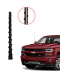 7 Inch Black Flexible Antenna Mast For GM Trucks 1999 To 2026 Replacement Rod Fits Chevy Silverado And GMC Sierra