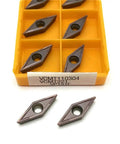 Internal Turning Tool Insert For VCMT110304 UE6020 Set Pro Grade Tungsten Carbide CNC Lathe Tool Insert, 10 Pieces in Box
