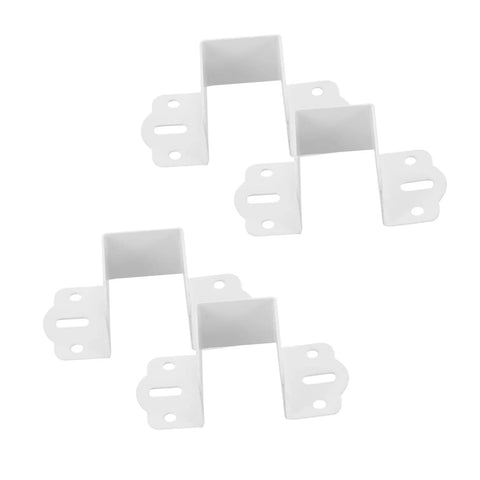 Built Tough Metal Bed Rail Fasteners Twenty Piece Hinge Buckles And Snappy Slide Hooks For No Sweat Bed Frame Setup Solid Fit Furniture Bracket Hardware Kit
