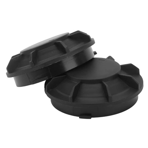 Headlight Dust Cap Direct Replacement For YZF R1 2006 2008 And CBR600F F4 1999 2000 shown in durable black material