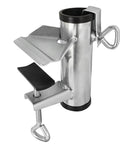 Heavy Duty Umbrella Clamp Holder For Patios And Beach Tents Adjustable outdoor shade mount with solid jaw grips and steel clamp.