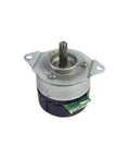 Close-up of 12 To 24V DC Brushless Servo Motor With Built In Drive, 100 Line Encoder, PWM Speed Regulation, Plug And Play Controller