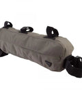 Green 4.5L Bike Frame Bag With Water Resistant Poly Nylon Build Easy Access Pocket Secure Hook And Loop Mounting Ideal For Road And MTB Gear Also Available In 3L And 6L Sizes For Your Ride Essentials