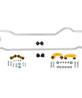 Sway Bar Vehicle Kit With Maximum Grip For Killer Handling On Street And Track Engineered To Deliver Unrivaled Traction And Tight Cornering In Any Weather, featuring front and rear sway bars with mounting hardware.