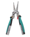 Licavey 23 In 1 Multifunctional Wire Stripper Pliers With Detachable Non Contact Voltage Tester, steel body with adjustable grips.