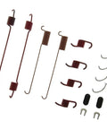 Upgrade Your Truck With This Rear Drum Brake Hardware Kit And Spring Tool For Ford F350 E350 Super Duty Dodge Ram 2500 3500 Van Years 87 To 98 Total One Piece Set To Fix Sticky Brakes And Restore Stopping Power Fast. rear brake springs and clips set