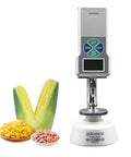 Digital Grain Hardness Tester Durometer For Wheat, Rice, Soybean, Mung Bean With Clear Digital Display Easy Readout Lightweight Portable Grain Quality Gauge Two Unit Readout Kilograms And Newtons Battery Protected. shown with corn, beans