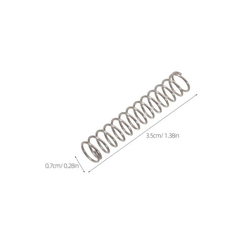 Grab These 10 Pack Stainless Steel Sprayer Compression Springs For Garden Pump Bottle Repair And Rebuild. Easy Swap Universal Replacement Ensures Quick Fixes And Smooth Operation Without Any Fuss Or Hassle For Your Diy Projects., 3.5cm spring
