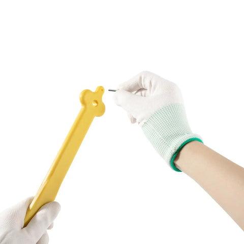 Polymer Propeller Nut Wrench Fits One And One Sixteenth Inch Nut For Mercury OMC Mercruiser Alpha Johnson Evinrude 40HP And Up Lightweight Yellow Rustproof Plastic 27mm Replaces 91-859046Q4 Beefy Handy Outboard Prop Tool