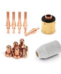 80A Standoff Tip And 9-8215 Electrode Kit For SL60 SL100 Plasma Torch Kits, Includes 9-8211 Tip, Start Cartridge, Shield Cap, OEMed Spare Parts For CutMaster Torches displayed