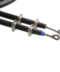 Close-up of 8 Inch 2400W Range Surface Element Sensor Replacement WB30X31057 5 Turn 240V for GE Ovens AP6802070 terminal connectors