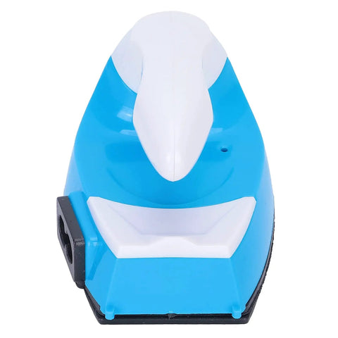 Fabater Mini Heat Press Machine With 1.5 Min Fast Preheat And Constant 180C Temp For Diy Craft Projects top view showing blue ceramic body.