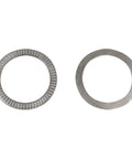 Coilover Thrust Washer Mount Kit With Needle Roller Bearings And Washers 2.5 Inch ID 6 Piece Set showing washers and bearings.