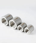 Socket Weld Reducer 304 Stainless Steel Pipe Fitting Female NPT BSPT Adapter High Pressure Connector sizes 1/4 to 2 in.