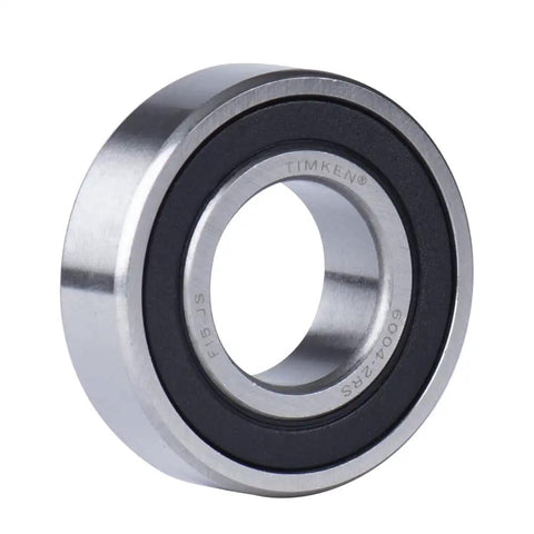 Slick Heavy Duty Deep Groove Ball Bearings 6004 2rs Double Rubber Seal 20x42x12mm showcased with a rubber shield for protection.