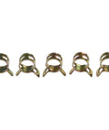 Grab This Epic 75 Piece Spring Hose Clamp Kit For Fuel Oil And Water Pipes With Leak Proof Binaural Design Heat Treated Steel Clips In Five Sizes To Fix Any Rattling Tube Or Fitting Real Easy Like A Pro. five zinc spring hose clamps