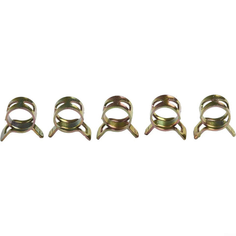 Grab This Epic 75 Piece Spring Hose Clamp Kit For Fuel Oil And Water Pipes With Leak Proof Binaural Design Heat Treated Steel Clips In Five Sizes To Fix Any Rattling Tube Or Fitting Real Easy Like A Pro. five zinc spring hose clamps