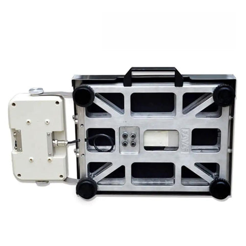 Heavy Duty Digital Floor Scale With Waterproof Stainless Steel Platform 300Kg view from below showing sturdy design and underside features.