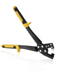 Heavy Duty Steel Stud Crimper Pliers Framing Tool For Fixing Light Steel Keels With 0.5-0.8mm Wall Thickness Hole Punch Included 11.81 Inch Length Workhorse Metal Framing Equipment