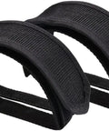 Two Pack Black Bike Pedal Toe Straps For Fixed Gear And Regular Cycling With Beam Design Durable Heavy Duty Foot Straps For A Secure Foot Grip On Any Pedal