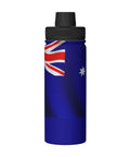 Flag Print Insulated Water Bottle For Outdoor Adventures And Gym with Australian flag, double wall stainless steel