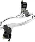 Seven Eighths Inch Clutch And Brake Lever Perch For Dirt Bikes 22mm Handlebar Fitment Black Aluminum Beefed Up Replacement