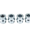 Built Tough Half To Three Quarter Inch Heim Joint And Rod End Kit For High Misalignment Steering and Suspension with Grease Zerk Fittings Heavy Duty Bearings Real Deal 4 Pack shown from the front.