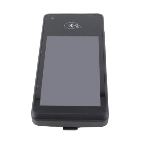 NFC Barcode Scanner with 5.0 Inch Touchscreen, 5G WiFi and 4G LTE, handheld POS for cafes, restaurants, and food trucks