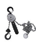 Heavy Duty Chain Hoist Tensioner 0.25T And 0.5T Models With 1.5 Meters Length For Serious Lifting Jobs At The Shop Or Yards, showing steel construction.