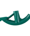 Heavy Duty Manual Pipe Bender For Steel Tube And Conduit bending head green for 5/8 to 1-1/4 inch pipes.
