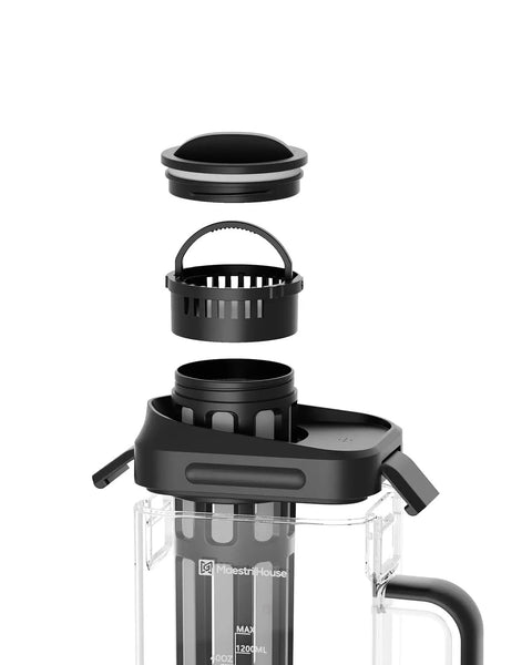 Premium Cold Brew Filter Replacement For MHCB02 Coffee Maker Smooth Sippin Mesh Strainer, black parts in coffee maker.