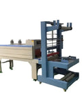 Heavy Duty Semi Automatic Shrink Film Sealer With 30Cm Width Slick Carton Wrapping Machine for secure packaging and heat sealing.