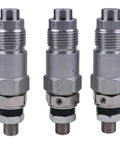 Three Pack Fuel Injectors For 803 801 801.4 801.5 801.6 8010 8015 8017 8018-02 Construction Equipment Engines, three metal injectors
