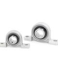 10 Pcs 35mm Zinc Alloy Pillow Block Spherical Roller Bearing Shaft Support Heavy Duty Industrial Use With Kp007 Design for shaft mounting