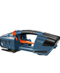 Heavy Duty Slick Portable Battery Powered Electric Strapping Tool Automatic PP PET Belt Packing Logistics Banding Machine side view