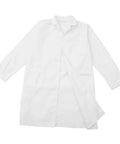 Mens Long Sleeve Lab Coat For Doctors And Medical Students Unisex Clinical Coat With Comfortable Fit Easy On Off Durable Medical Gear