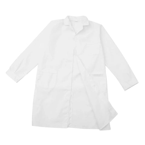 Mens Long Sleeve Lab Coat For Doctors And Medical Students Unisex Clinical Coat With Comfortable Fit Easy On Off Durable Medical Gear