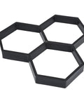 DIY Hexagon Cement Floor Mold For Garden Paths And Patios Reusable Paving Mold For Walkways Driveways And Outdoor Decor