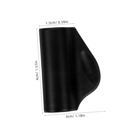 Steam Wand Rubber Sleeve For Coffee Machine Accessories Kit With Pipe Insulation Tube And Elbow Cut Guide, dimensions shown