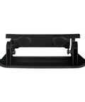 Front view of Tailgate Door Handle Replacement For Ford Ranger 1998-2011 and Mazda B2300 B3000 B4000 2001-2010 in textured black
