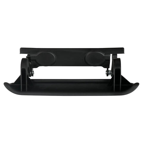 Front view of Tailgate Door Handle Replacement For Ford Ranger 1998-2011 and Mazda B2300 B3000 B4000 2001-2010 in textured black