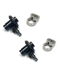 1 By 24 Scale RC Car Metal Gear Bridge Upgrade With Hardened Teeth And Anti Wear Finish Direct Replacement For Plastic Gear Reduces Drivetrain Noise While Keeping Torque Includes Retaining Pin Steel RC Parts For FCX24 And Similar Models, metal gears and bearings