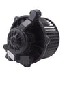 Premium Heat Blower Motor Assembly Replaces 97113 G2000 For Hyundai Ioniq Plus Kia Niro Electric Models side view with heavy duty impellers.